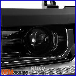 For 2016-2018 Chevy Silverado 1500 HID/Xenon Projector Black Headlight Driver
