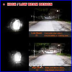 For 2016-2019 Chevy Silverado 1500 HID/Xenon LED DRL Projector Chrome Headlights