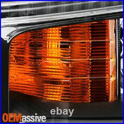 For 2019-2020 Chevy Silverado 1500 Halogen Type witho LED Black Headlamp Passenger