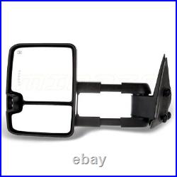 For 99-02 Chevy Silverado Sierra Towing Mirrors Heated Power Turn Signal Pair