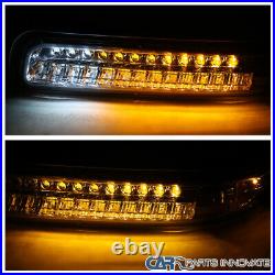For 99-02 Silverado 00-06 Suburban Tahoe Headlights+LED Bumper Turn Signal Lamps