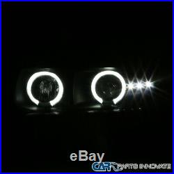 For 99-02 Silverado 00-06 Tahoe Suburban Halo Projector Headlights+Bumper Lamps