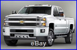 For 99-02 Silverado Sierra Chrome Towing Power+Heated+LED TurnSignal+Backup lamp