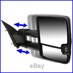 For 99-02 Silverado Sierra Powered+heated+led Turn Signal Towing Mirror Right