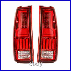 For 99-06 Chevy Silverado 1500 99-02 GMC Sierra LED Tail lights Red Brake Lamp