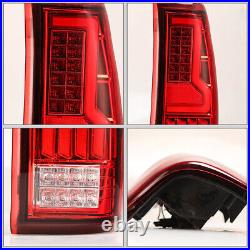 For 99-06 Chevy Silverado 1500 99-02 GMC Sierra LED Tail lights Red Brake Lamp