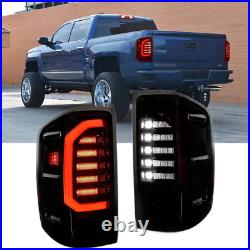 For Chevy Silverado 1500 2500 2014-2018 LED Tail Light Reverse Brake Turn Signal