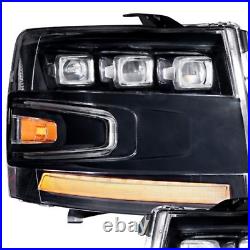 Form Lighting FL0005 LED Projector Headlights Fits 07-13 Chevrolet Silverado