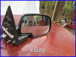 GM Mirror RIGHT RT OEM Black 2003-06 Chevy Silverado Tahoe GMC Yukon F65GA368