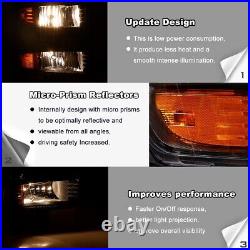 Halogen For 2019-2022 Chevy Silverado 1500 Headlights Turn Signal Lamp witho LED