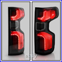 Halogen Upgrade LED Tail Lights For 2019-2023 Chevy Silverado 1500 Incandescent