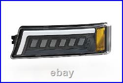 LED DRL Headlight Bumper Lamp Turn Signal For 2003-06 Chevy Silverado 1500 3500