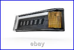 LED DRL Headlight Bumper Lamp Turn Signal For 2003-06 Chevy Silverado 1500 3500