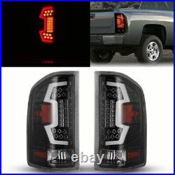 LED For 2008-2014 Chevy Silverado 2500 3500 Tail Lights Sequential Turn Signal