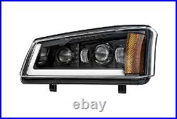LED Headlights Assembly DRL Turn Signal Hi/Lo Beam For 2003-2006 Chevy Silverado