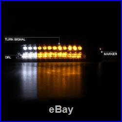 LED POWER 00-06 Suburban Tahoe Black SMD Bumper Signal Lamp+Headlights NEWEST