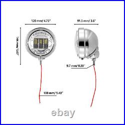 LED Passing Turn Signals Light For Yamaha V-Star XVS 650 1100 Classic Silverado