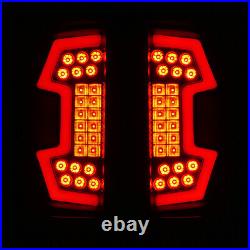 LED Tail Lights Fits 07-13 Chevy Silverado 1500 2500 3500 Sequential Turn Signal