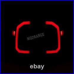 LED Tail Lights For 2007-2014 Chevy Silverado 1500 2500 GMC 3500 DRL Turn Signal