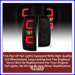 LED Tail Lights Lamp Sequential Signal For 2014-2018 Silverado 1500 2500 3500 HD