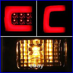 LED Tail Lights Lamp Sequential Signal For 2014-2018 Silverado 1500 2500 3500 HD