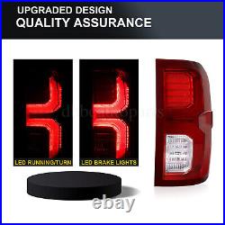 LED Tail Lights Lamps For 2016 -2018 Chevy Silverado 1500 LH+RH