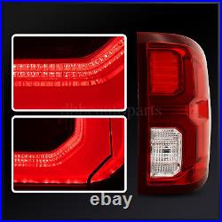 LED Tail Lights Lamps For 2016 -2018 Chevy Silverado 1500 LH+RH