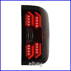 LED Tail Lights Smoke Lamps For 2014-2018 Chevy Silverado 1500 2500 HD 3500 HD