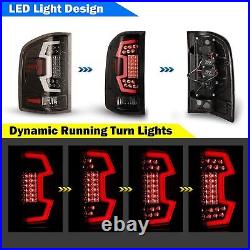 LED Tail Lights for 07-13 Chevy Silverado 1500 2500 3500 Sequential Turn Signals