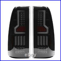 LED Tail lights For 99-06 Chevy Silverado 1500 99-02 GMC Sierra Brake Lamp Smoke