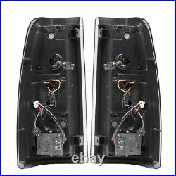 LED Tail lights For 99-06 Chevy Silverado 1500 99-02 GMC Sierra Brake Lamp Smoke