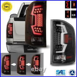 LED Taillights Fit 07-13 Chevy Silverado 1500 2500 3500HD Sequential Turn Signal