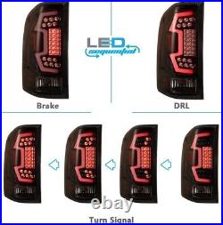 LED Taillights Fit 07-13 Chevy Silverado 1500 2500 3500HD Sequential Turn Signal
