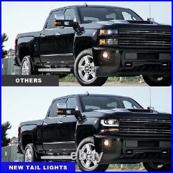 LED for 2016-2019 Chevy Silverado 1500 Projector Headlights Passenger Side Right