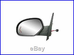 LH Heated Power Mirror withTurn Signal FOR 2007-2013 Cadillac Escalade