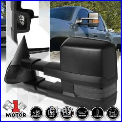 LeftDriver Side Power+Heated LED Signal Towing Side Mirror for 99-02 Silverado