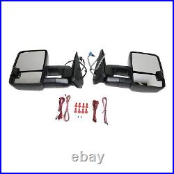Mirror For 2007 Chevy Silverado 1500 Classic Pair Power Heated with Turn Signal