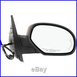Mirror New Right Hand Heated Chevy In-glass Turn Signal Light Passenger Side RH