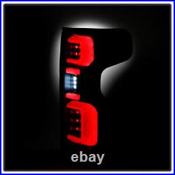 NEON TUBE Black Tail Light Lamp Replacement For 19-21 Silverado 1500 LED Model