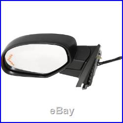 New Mirror Driver Left Side Chevy Yukon Heated In-glass Turn Signal Light LH