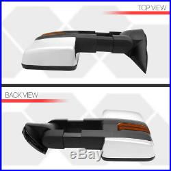 PairChrome Power+Heated LED Signal Towing Mirror for 03-07 Silverado/Avalanche