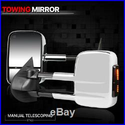 PairChrome Power+Heated LED Signal Towing Side Mirror for 07-14 Suburban/Tahoe