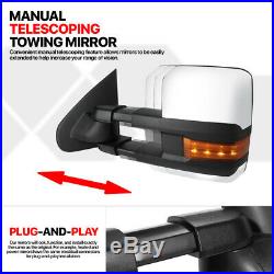 PairPower+Heated LED Signal Towing Side Mirror for 14-18 Silverado/Sierra 2500