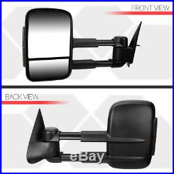 PairPower+Heated Telescoping LED Signal Towing Side Mirror for 99-02 Silverado