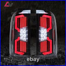 Pair Sequential Tail Lights for 2014-2018 Chevy Silverado 1500 2500 3500 Lamps