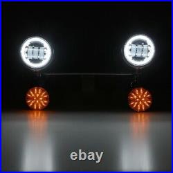 Passing LED Turn Signal Lights Bar For Yamaha Road Star XV 1600 1700 Silverado