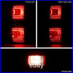 Plug&Play Red Tail Light+Wiring Set For 14-15 Chevy Silverado