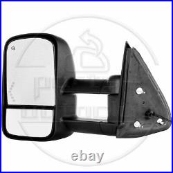 Power Heated LED Signals Tow Mirrors For 03-06 Chevy Silverado 1500/2500 HD/3500
