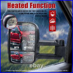 Powered+Heated+LED Turn Signal Side Towing Mirrors for 99-02 Silverado Sierra