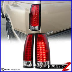 RED Tail Light 88-98 Chevy GMC C10 C/K 1500 2500 3500 Superior LED Bulb BackUp
